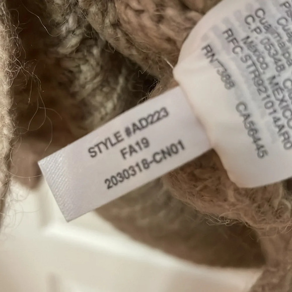 Madewell Baxter Sweater Size XS Tan - Picture 6 of 6